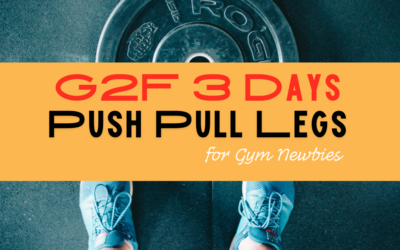 G2F 3 Days Push Pull Legs for Gym Newbies